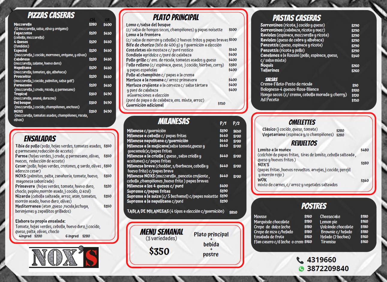Carta de NOX'S — página 2